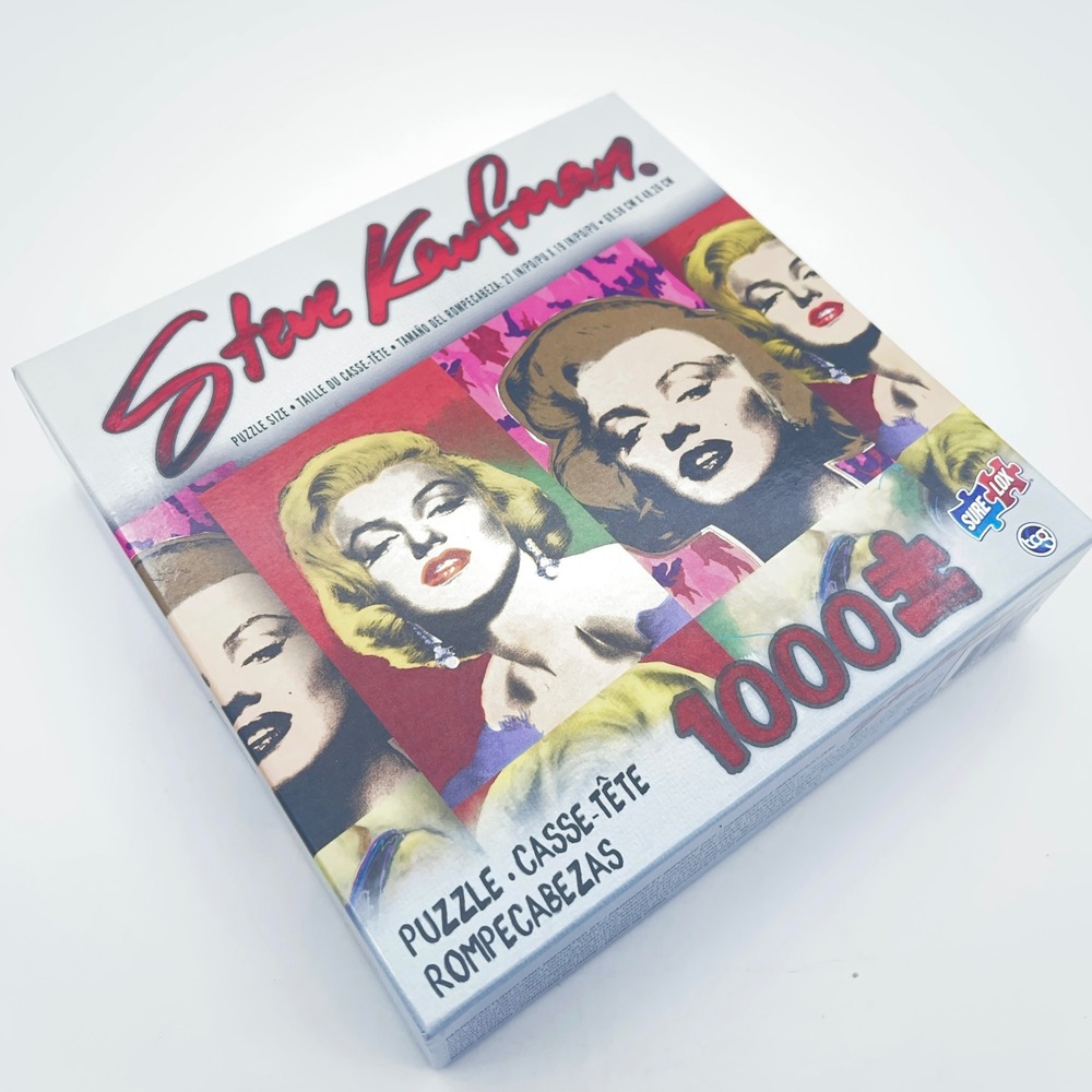 Steve Kaufman Marilyn Monroe Pop Art 1000pc Jigsaw Puzzle‎ Sure-Lox NEW Sealed